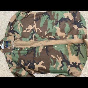 Medium Ralph Lauren Camo button up